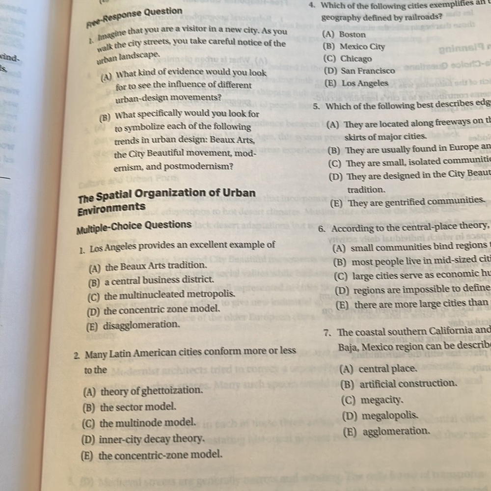 Barrons AP Human Geography Premium 2022-23 Test Prep book - Picture 4 of 4
